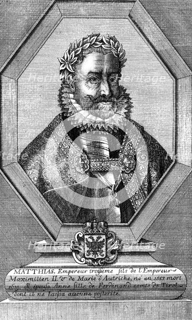 Matthias, Holy Roman Emperor from 1612-1619. Artist: Unknown
