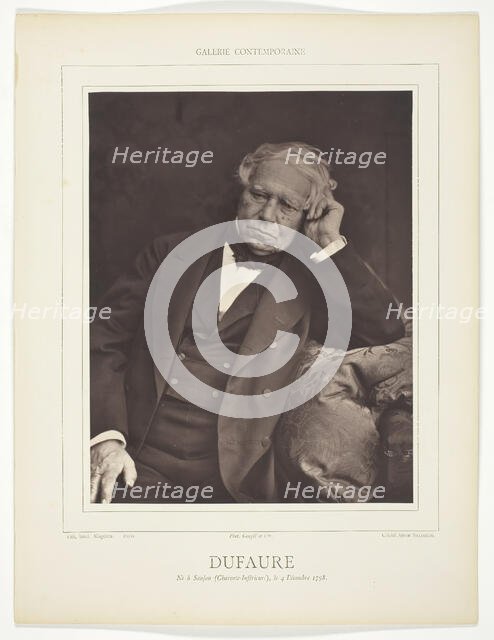 Dufaure, 1876/84. Creator: Antoine-Samuel Adam-Salomon.