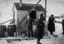 Soup-house for ice-cutters, between c1910 and c1915. Creator: Bain News Service.