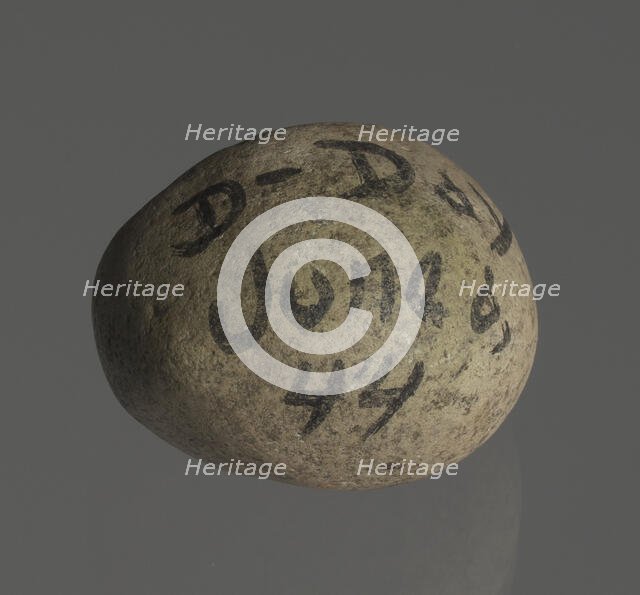Rock from Normandy Beaches, D-Day 1944, June 6, 1944. Creator: Unknown.