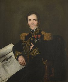 Portrait of the Admiral Anne Chrétien Louis de Hell (1783-1864), c. 1832.