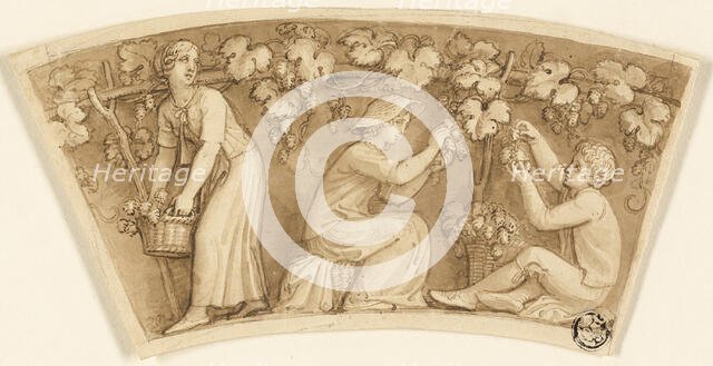 The Hop Gatherers, n.d. Creator: Thomas Stothard.