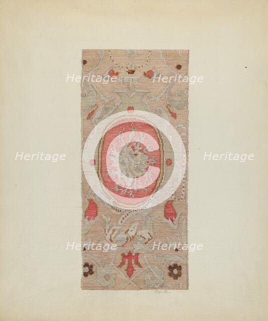 Brussels Carpet, c. 1937. Creator: Charlotte Winter.