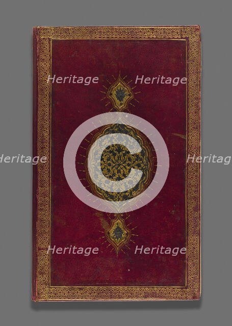 Divan of Hafiz, Safavid dynasty (1501-1722), 16th century, dated c. 1540-1550. Creator: Unknown.