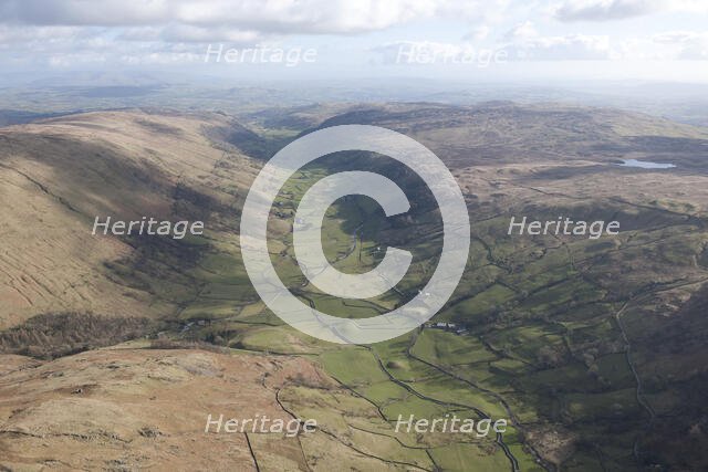 Longsleddale from the north, Cumbria, 2015. Creator: Historic England.