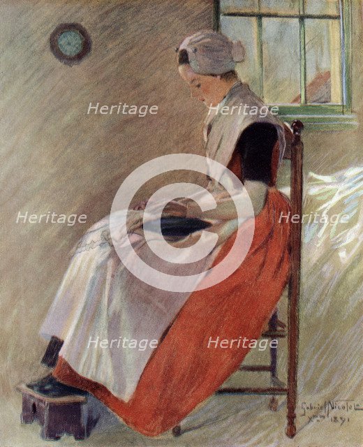 'An Orphan of Amsterdam', 1901. Artist: Unknown