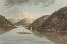 View Near Fort Montgomery (No. 22 (later changed to No. 18) of The Hudson River Portfolio)..., 1822. Creator: John Hill.