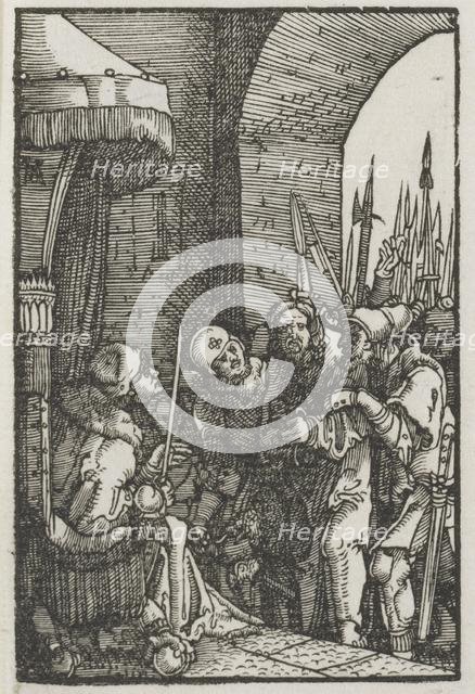The Fall and Redemption of Man: Christ before Pilate, c. 1515. Creator: Albrecht Altdorfer (German, c. 1480-1538).