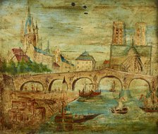 Le Pont de Tournelles, 1780. Creator: Unknown.