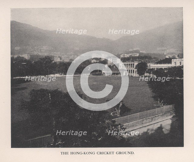 The Hong Kong Cricket Ground, 1912.