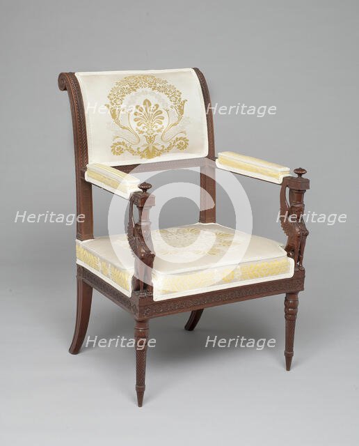Armchair, France, c. 1795. Creator: Georges Jacob.