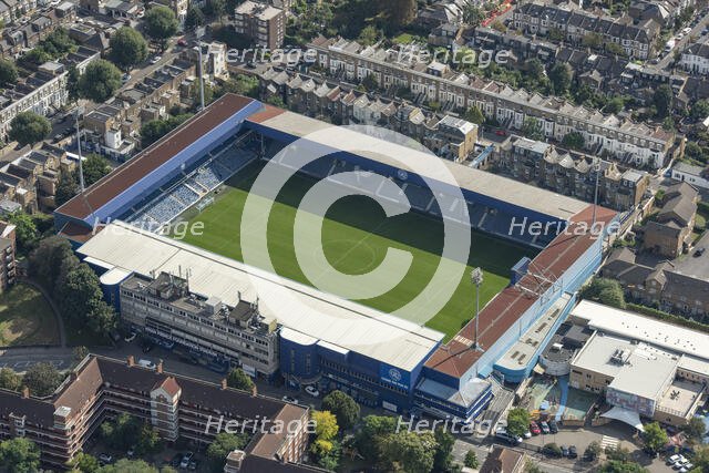 Kiyan Prince Foundation Stadium, aka Loftus Road Stadium, home of Queens Park Rangers FC, London, 20 Creator: Damian Grady.