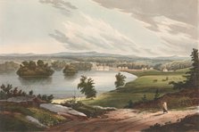 Fort Edward (No. 10 of The Hudson River Portfolio), 1822-23. Creator: John Hill.