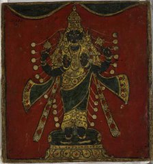 The Supreme Being of Hindu Cosmology, 1800.  Creator: Anon.