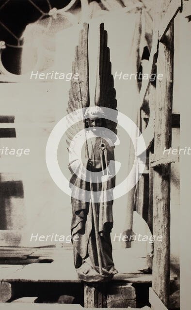 Angel, Sainte-Chapelle, 1853/54. Creator: Auguste Mestral.