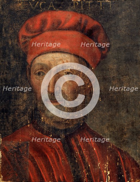 'Portrait of Luca Pitti', early 16th century. Artist: Master of Florence
