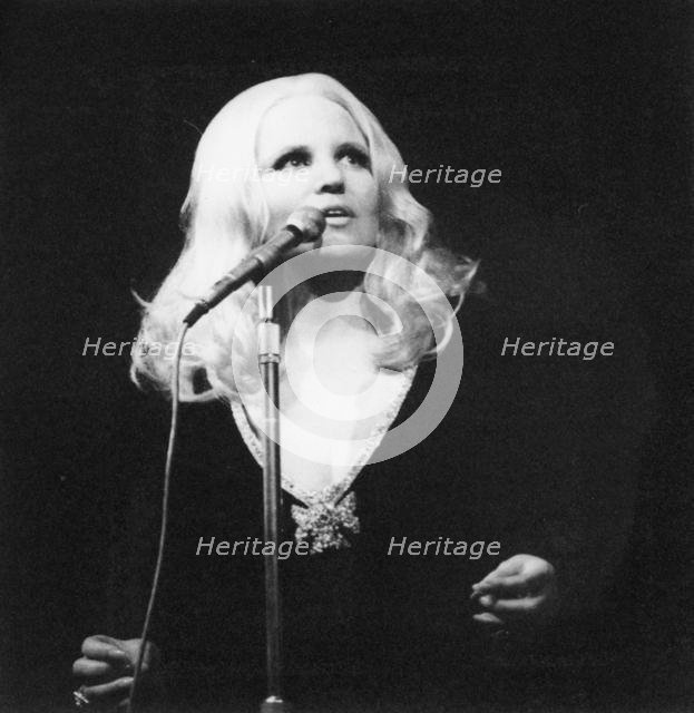 Peggy Lee, Royal Albert Hall, London, 1970. Creator: Brian Foskett.