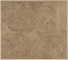 Album of Daoist and Buddhist Themes: Kings of Hells: Leaf 40, 1200s. Creator: Unknown.