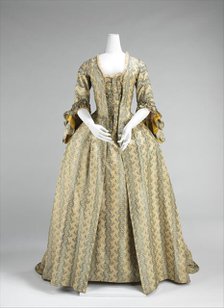 Robe à la Française, French, 1760-70. Creator: Unknown.