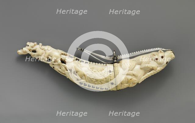 Priming Flask, Indian, second half of the 17th century. Creator: Unknown.