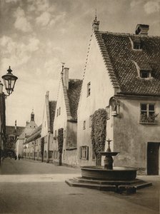 'Augsburg. The Fuggerei, the first settlement houses in Germany, founded by Fugger in 1519', 1931. Artist: Kurt Hielscher.