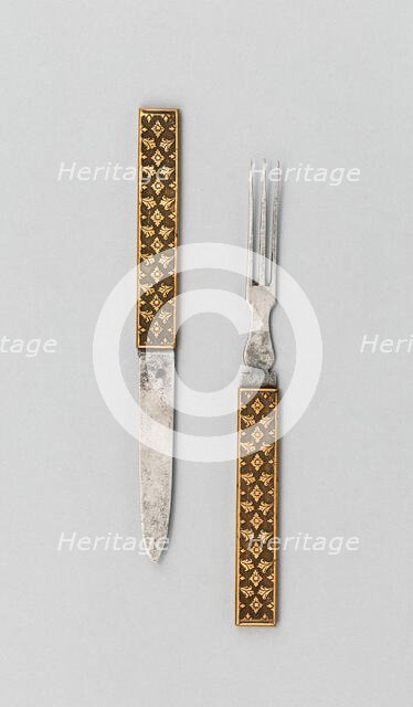 Knife and Fork, Europe, 19th century. Creator: Unknown.
