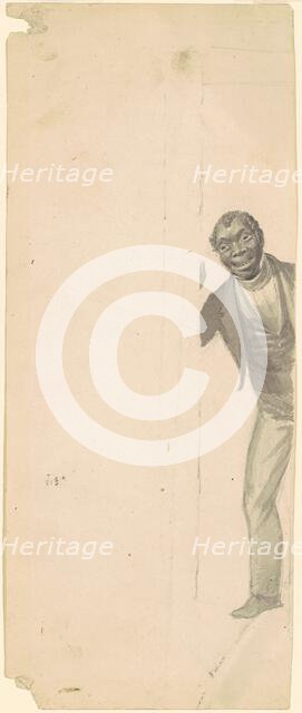 Man at a Doorway, c. 1840-1850. Creator: James Goodwyn Clonney.