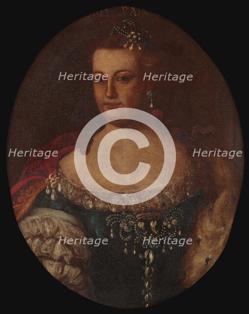 Portrait of Mariana Victoria (1718-1781), Queen of Portugal  , 18th century. Creator: Anonymous.