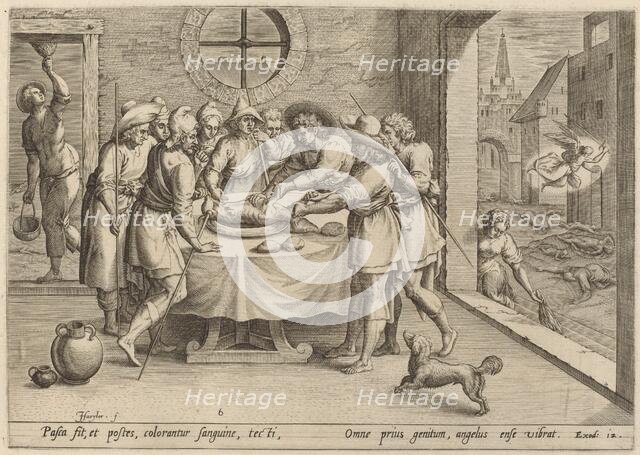 Preparation for the Passover, 1585. Creator: Johann Sadeler I.