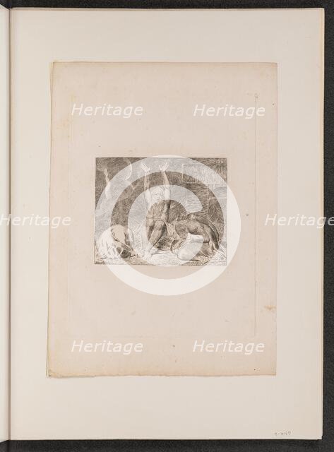 Job's Despair, 1825. Creator: William Blake.