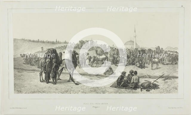 Ali-Pacha Meiden, Smyrna, 1837. Creator: Auguste Raffet.