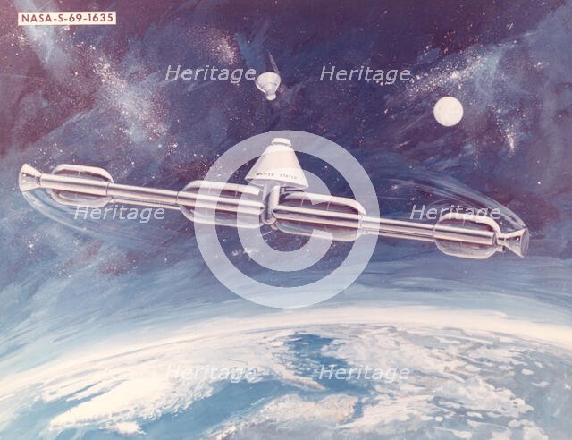 Artificial Gravity Space Station, 1969. Creator: NASA.