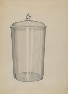Sweet Meat Jar, c. 1936. Creator: Dorothy Posten.