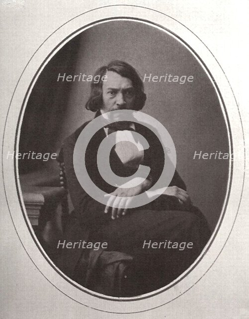 Aleksey Stepanovich Khomyakov, Russian religious poet, c1858. Artist: Karl August Bergner