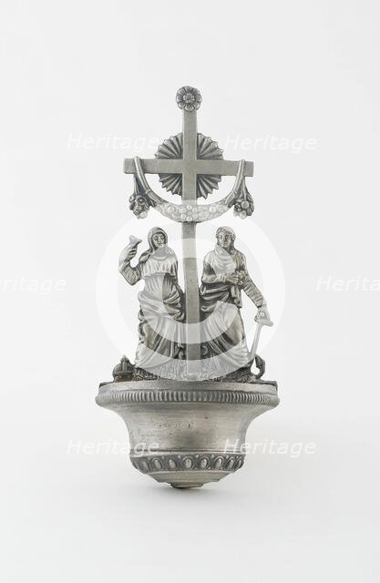 Holy Water Stoup (Bénitier), Flanders, 19th century. Creator: Unknown.