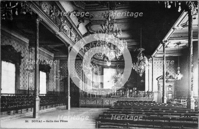 Douai - Salle des Fetes. Creator: Unknown.