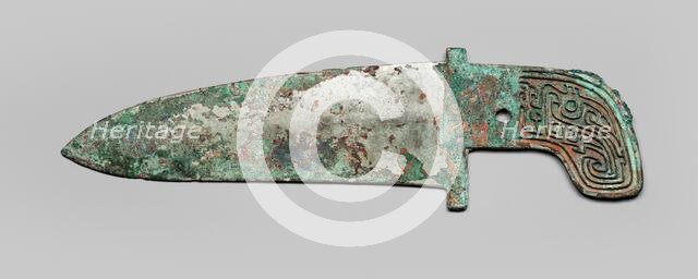 Dagger-Axe (ge), Shang dynasty (1600 - 1046 B.C.). Creator: Unknown.
