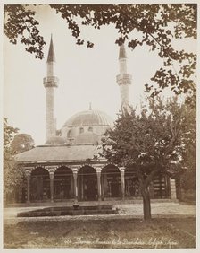Damas Mosquee De La Dervicherie Cekyeh, Syrie # 404, Printed c.1870. Creator: Felix Bonfils.