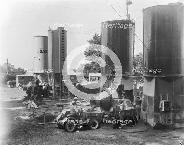 Allscott Sugar Beet Factory, Allscott, Wrockwardine, Telford and Wrekin, 12/07/1961. Creator: John Laing plc.