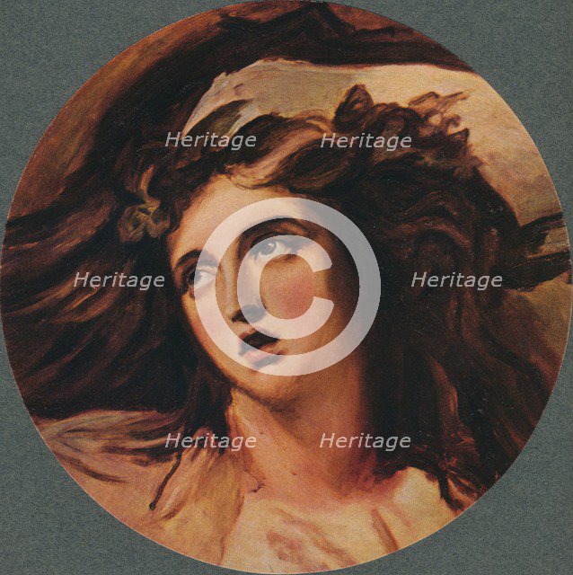 Emma Hart (Lady Hamilton), 18th century, (1902). Artist: George Romney