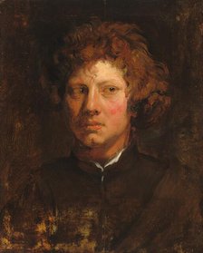 Head of a Young Man, c. 1617/1618. Creator: Anthony van Dyck.