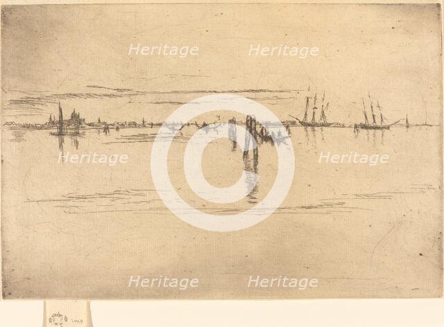 Long Lagoon, 1880. Creator: James Abbott McNeill Whistler.