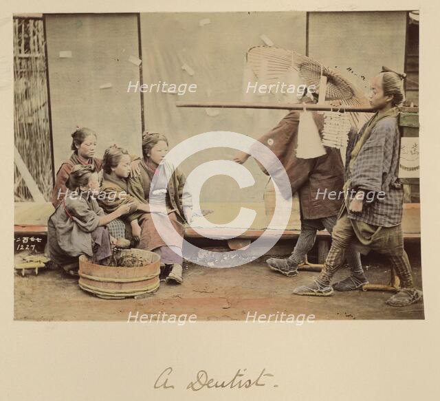 A Dentist, about 1873-1883. Creator: Shinichi Suzuki I.