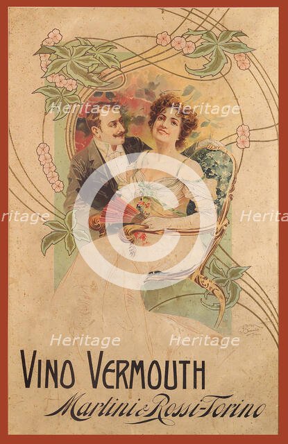 Vermouth Martini & Rossi, 1895. Creator: Anonymous.
