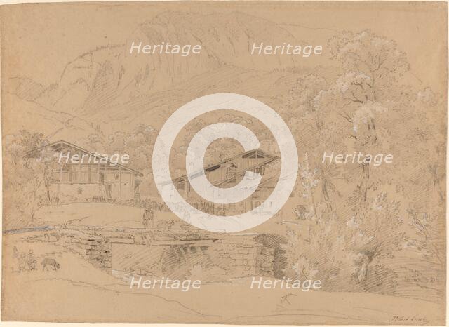 An Alpine Village in Summertime. Creator: Jean-Antoine Linck.