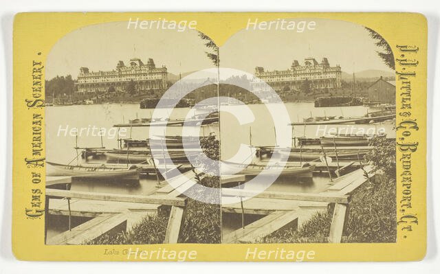 Lake George, late 19th century. Creator: J. J. Little & Co.