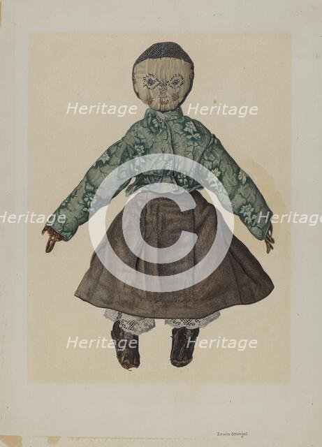 Rag Doll, 1935/1942. Creator: Erwin Stenzel.