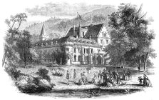 Reinhardsbrunn, a country seat of the Duke of Saxe-Coburg-Gotha, 1860. Creator: Unknown.