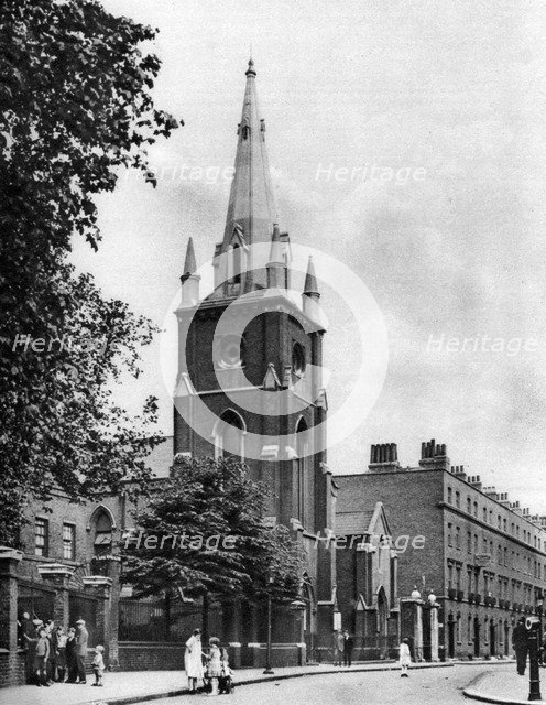 Bunhill Row, London, 1926-1927.Artist: McLeish