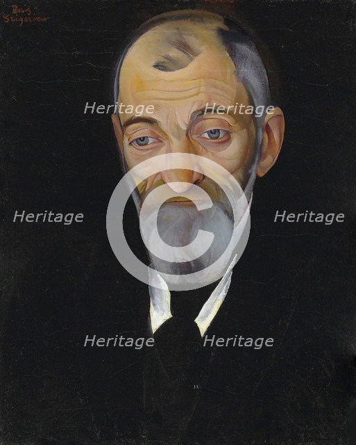 Portrait of the philosopher Lev Shestov (1866-1938).